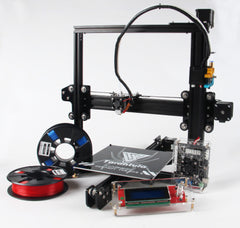 3D Printer Kits TEVO Tarantula I3 Aluminium Extrusion 3D Printer kit  3d printing 2 Rolls Filament 8GB SD card LCD As Gift