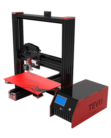 Newest TEVO Black Widow Large Printing Area 370*250*300mm OpenBuild Aluminium Extrusion 3D Printer kit printer 3d printing