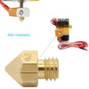 MK8 nozzle  impressora 3D printer Extruder nozzle for   Prusa i3 extruder