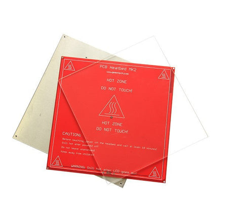 3D Printer  MK2 Heated Bed Borosilicate Glass Plate size 213*200*3mm tempered /1pcs Glass plate only !!!