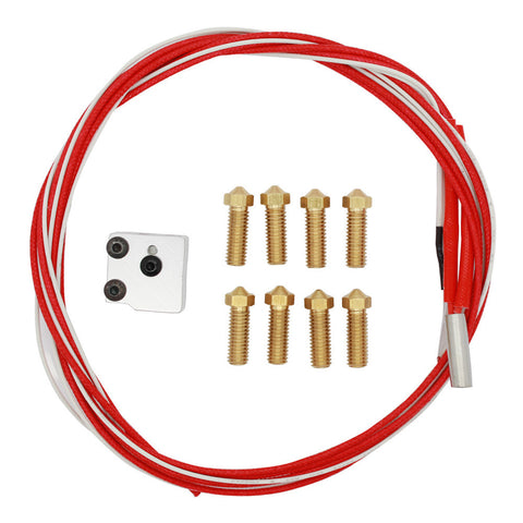 3D printer parts E3D Volcano hot end eruption pack kit set heater block + nozzle pack for 1.75/3 mm E3D Volcano kit Freeshipping