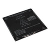 Black MK3 heatbed latest Aluminum heated bed dual power MK2B Upgraded MK2A 214*214mm diameter like MK2B Support 12V 24V