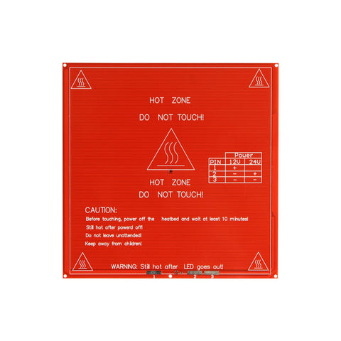 Heatbed MK2B  Upgraded MK2A for Mendel CNC 3D printer