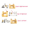 3D Printer makerbot MK8 Extruder Aluminum extrusion Frame Block DIY Kit  for Reprap i3