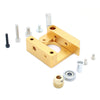 3D Printer makerbot MK8 Extruder Aluminum extrusion Frame Block DIY Kit  for Reprap i3